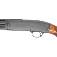 **Winchester Model 42 with Deluxe Wood, Simmons Rib, and Weighted Muzzle