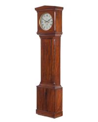 A Scottish Mahogany Tall Case Clock