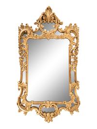 A George II Style Giltwood Mirror