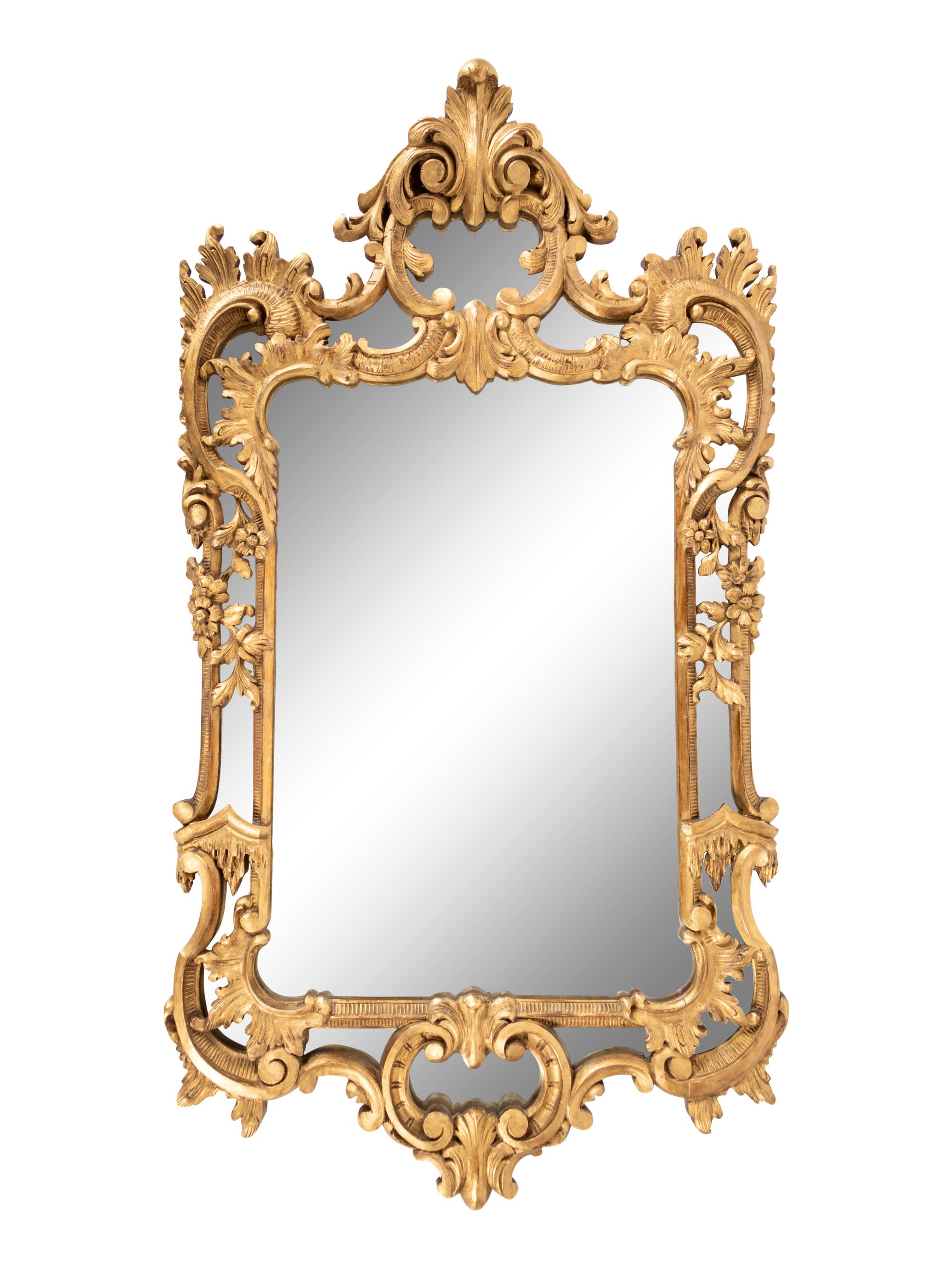 A George II Style Giltwood Mirror