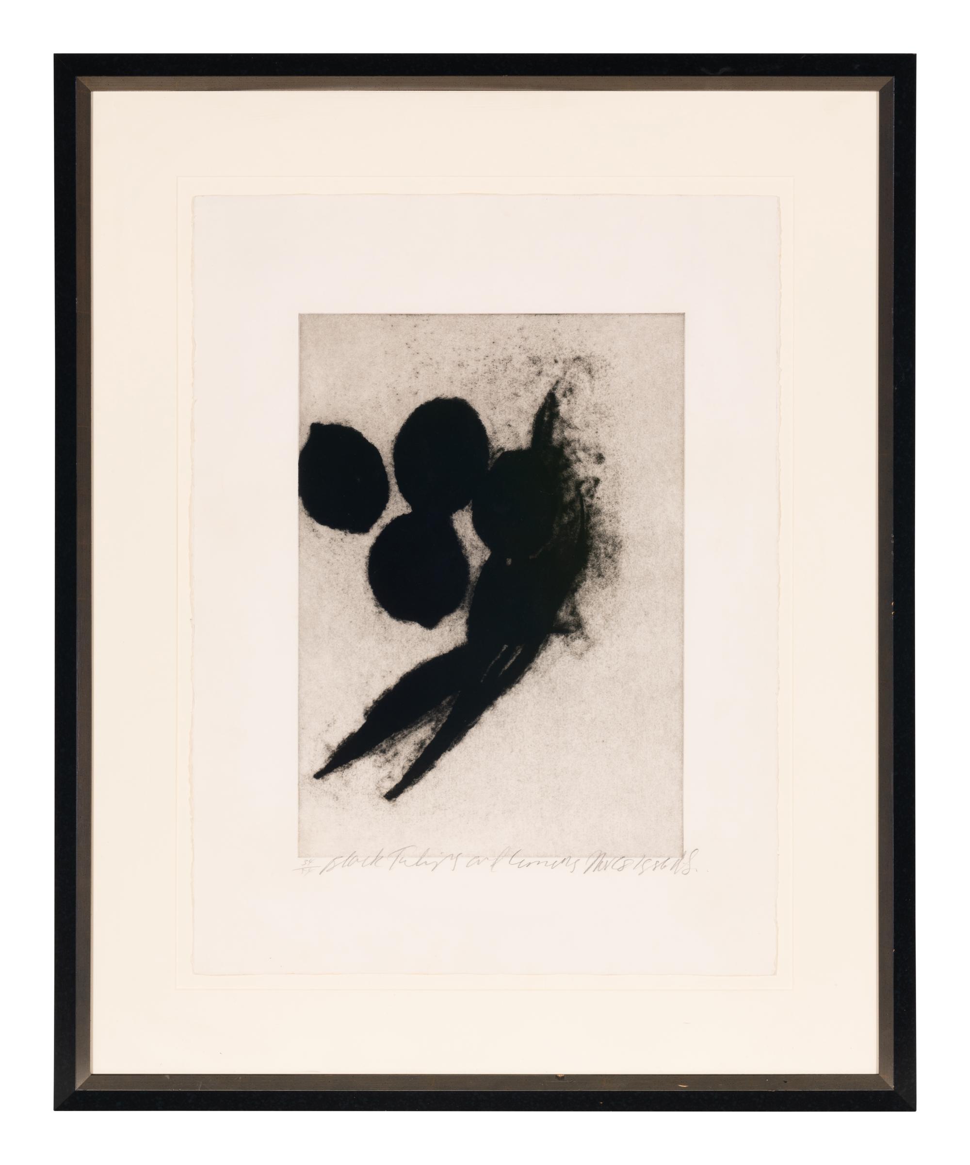 Black Tulips and Lemons, Nov 28, 1986 , 1986