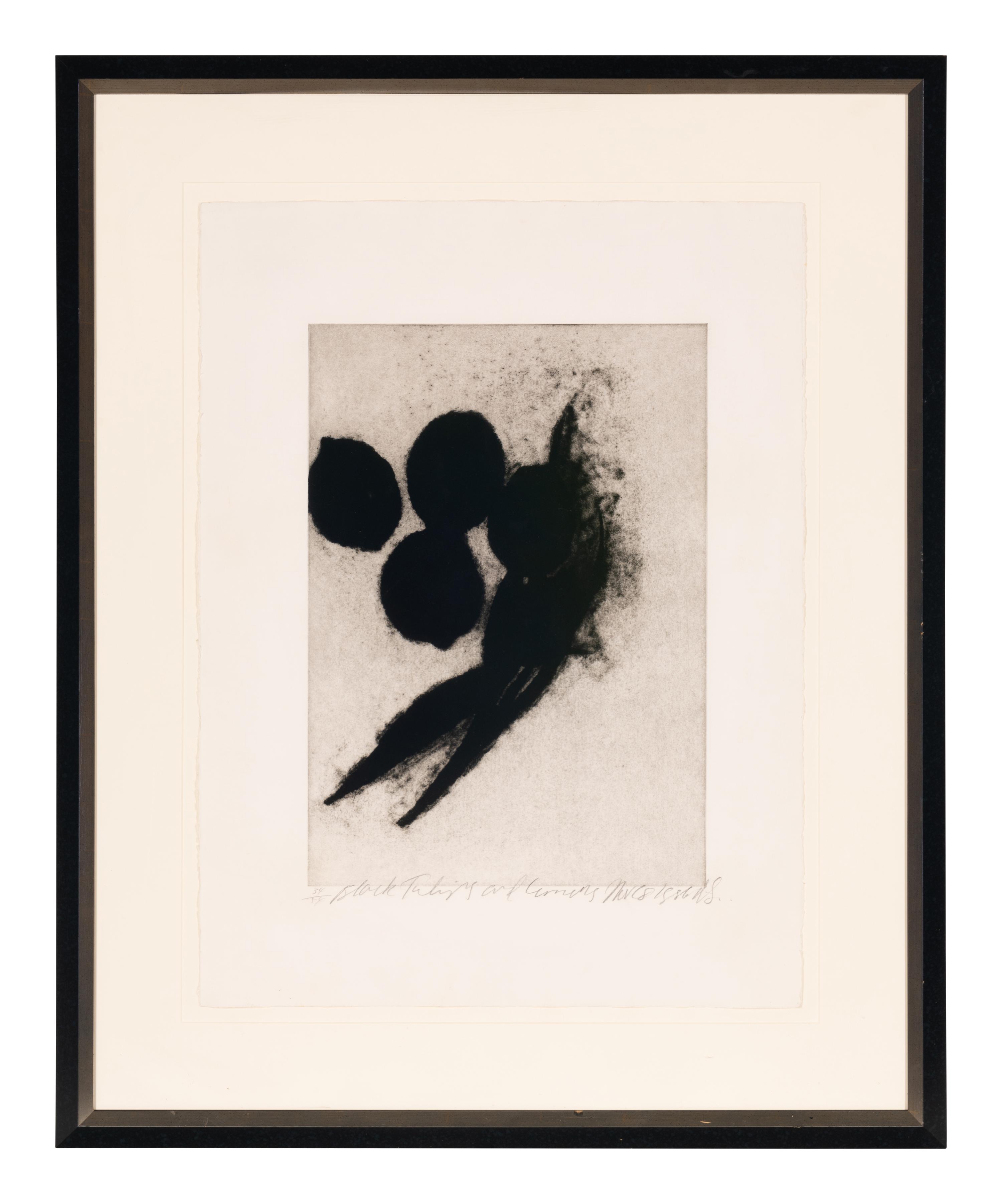 Black Tulips and Lemons, Nov 28, 1986 , 1986