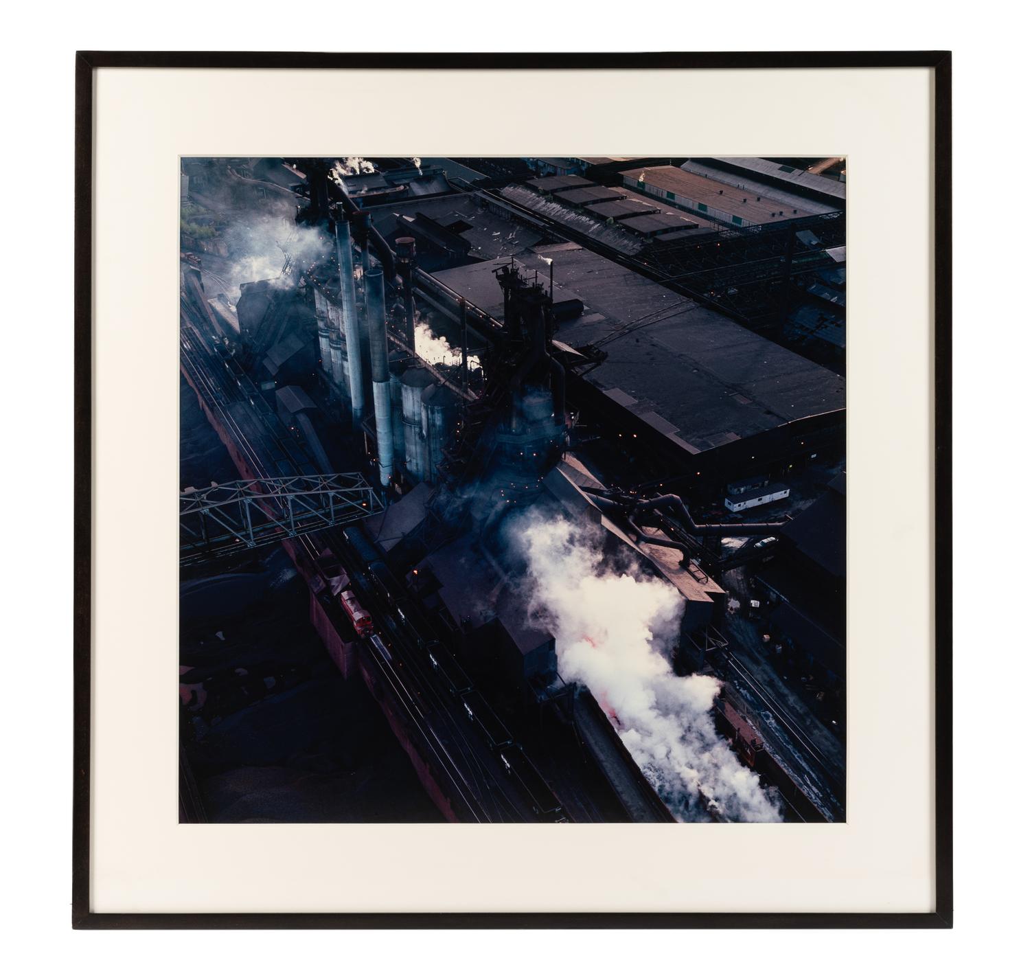Terry Evans (born 1944) Industrial Area next to Gary, Indiana, and Steel Mill, Gary, Indiana, 2001-2003