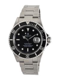 ROLEX, REF. 16610 STAINLESS STEEL 'SUBMARINER' WATCH