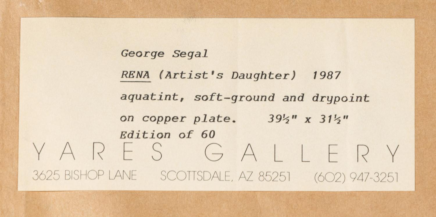 Rena (Artist's Daughter) and Helen I (Artist's Wife) , 1987