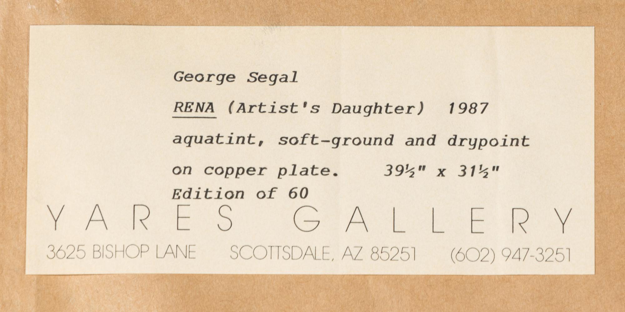 Rena (Artist's Daughter) and Helen I (Artist's Wife) , 1987