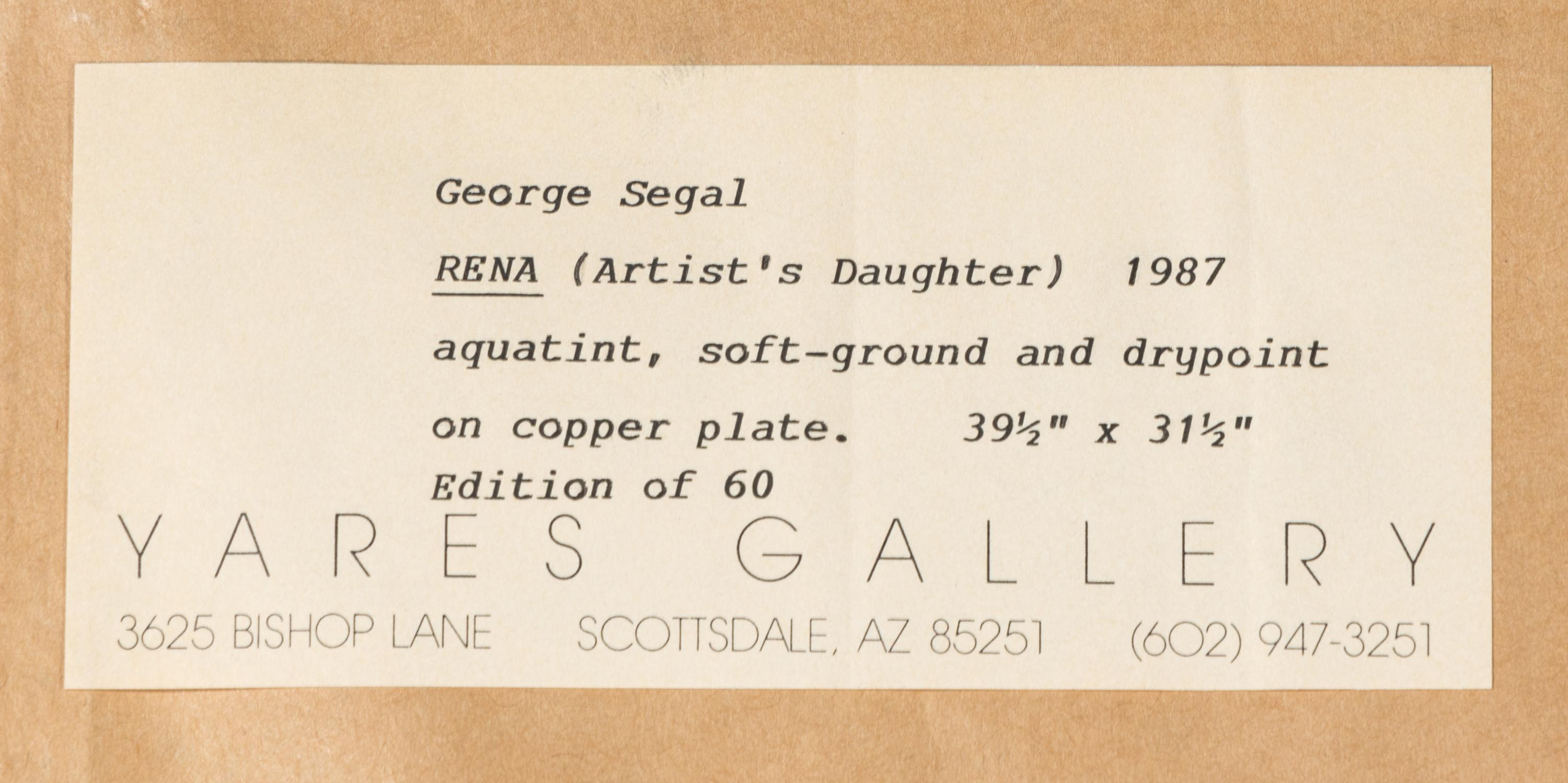 Rena (Artist's Daughter) and Helen I (Artist's Wife) , 1987