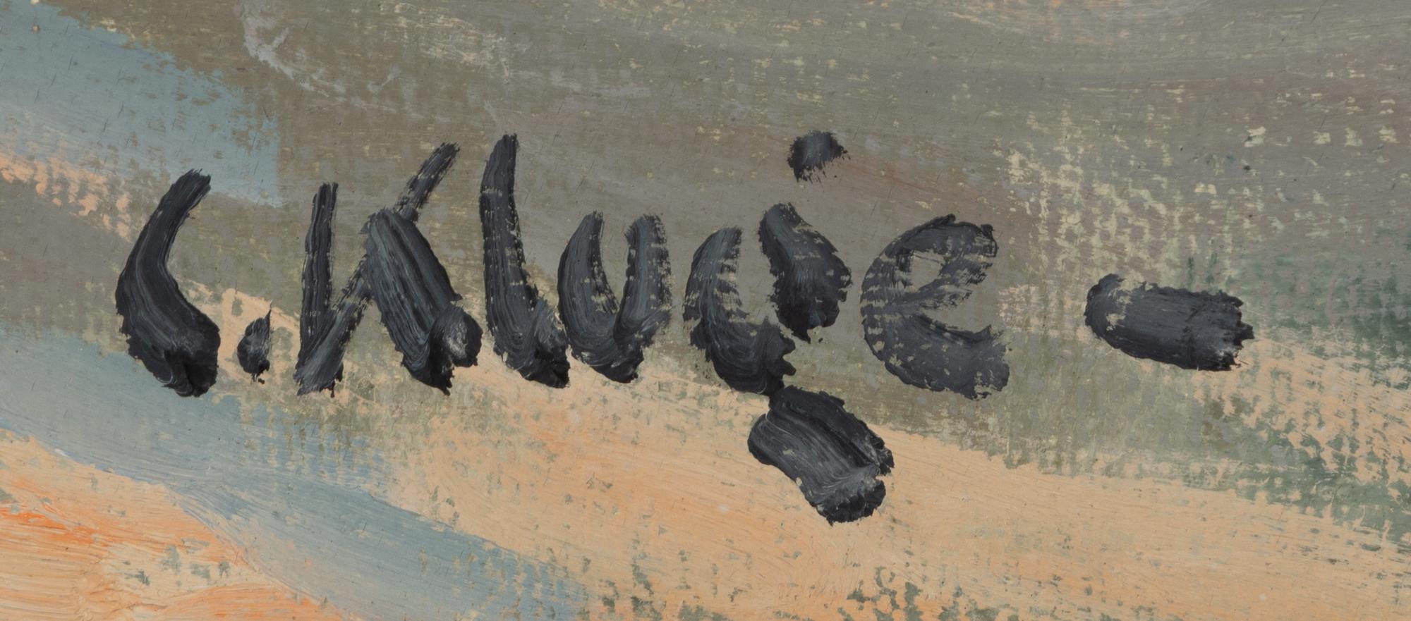 Constantin Kluge (French, 1912-2003) — La Place de la Madeleine