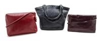 A Group of Three Bottega Veneta Leather Bags,