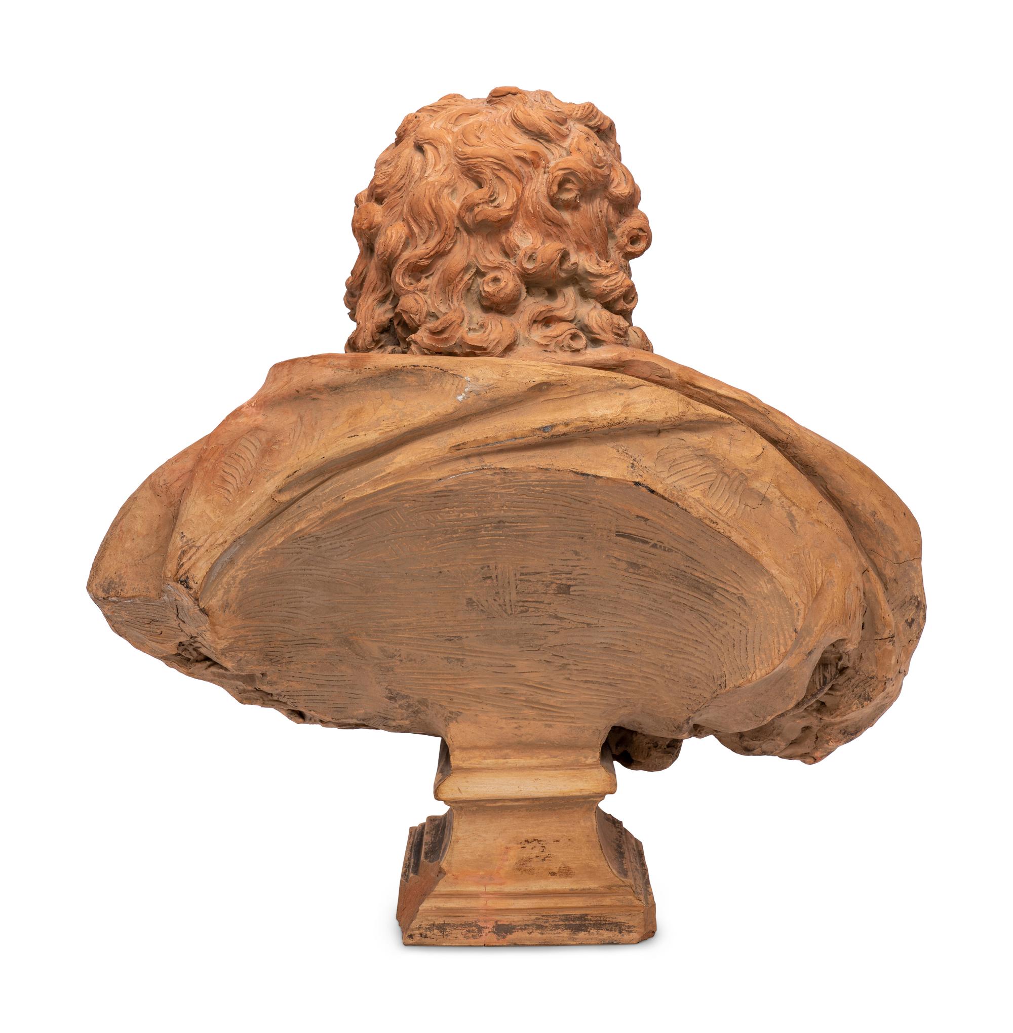 A Continental Terra Cotta Bust