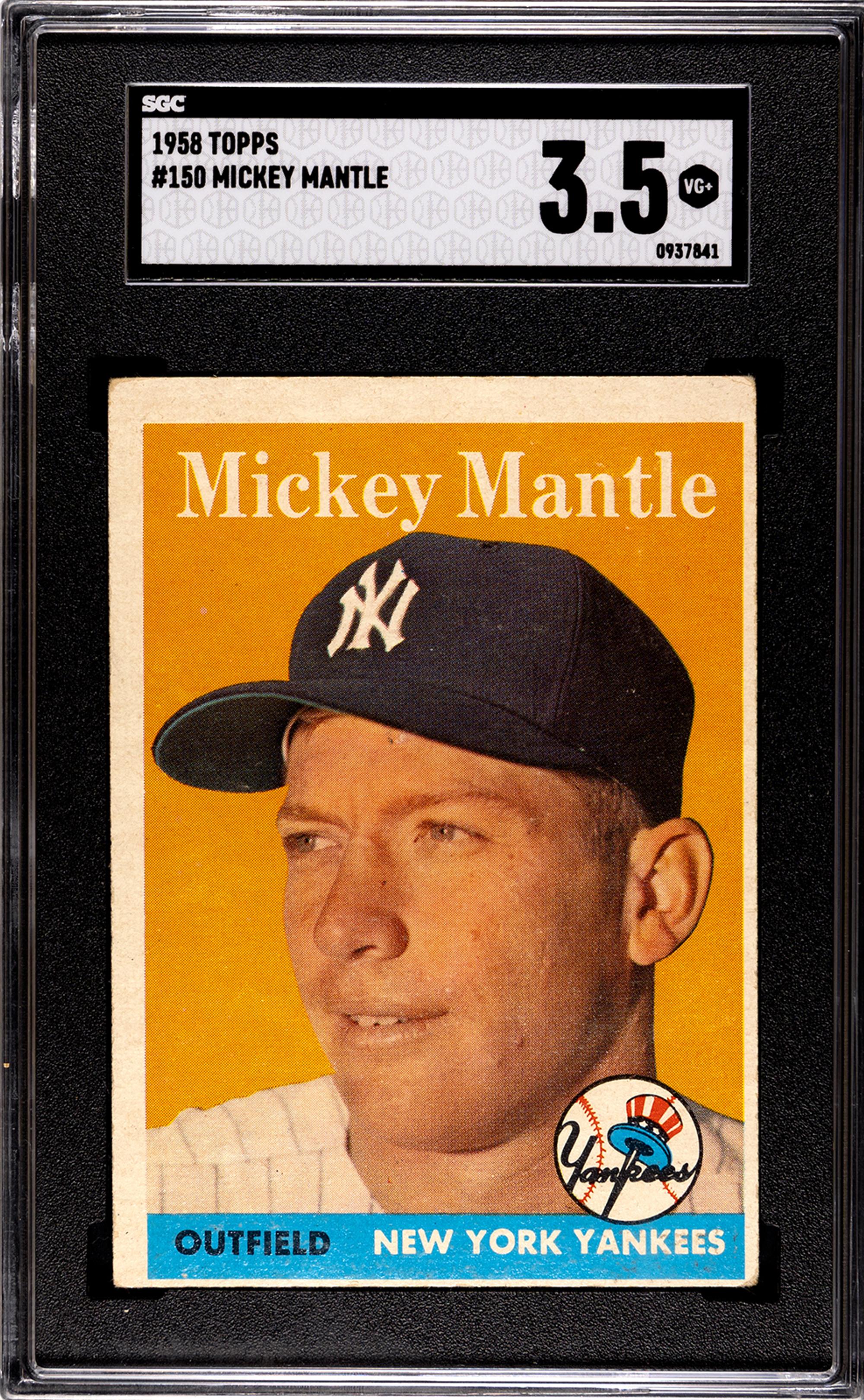 A Complete Set of 1958 Topps Baseball Cards Including SGC Graded Key Cards (494/494),
