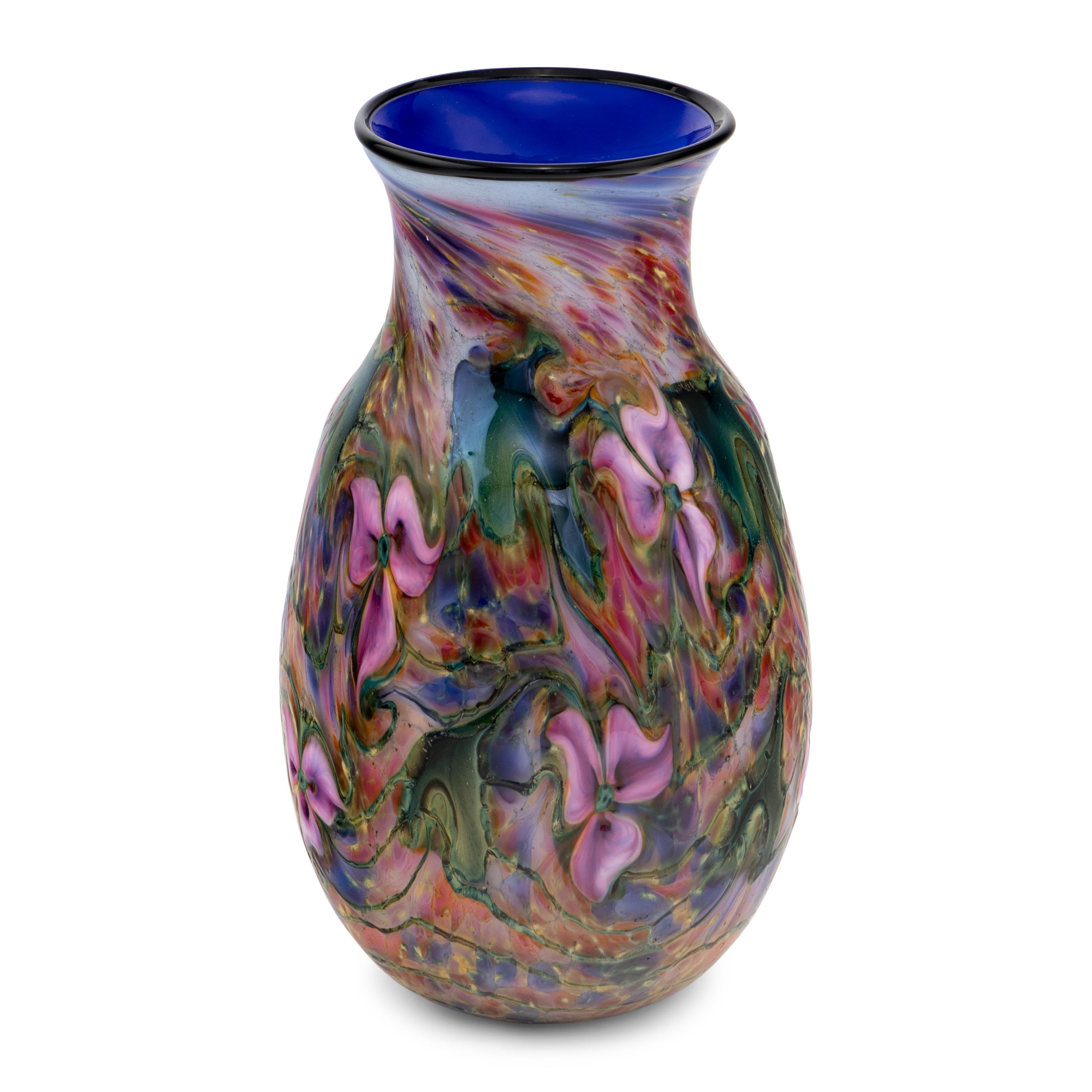 Charles Lotton (American, 1935-2021) — Multi Floral Vase, 2006