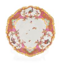A Chelsea Porcelain Dessert Plate — C. 1775