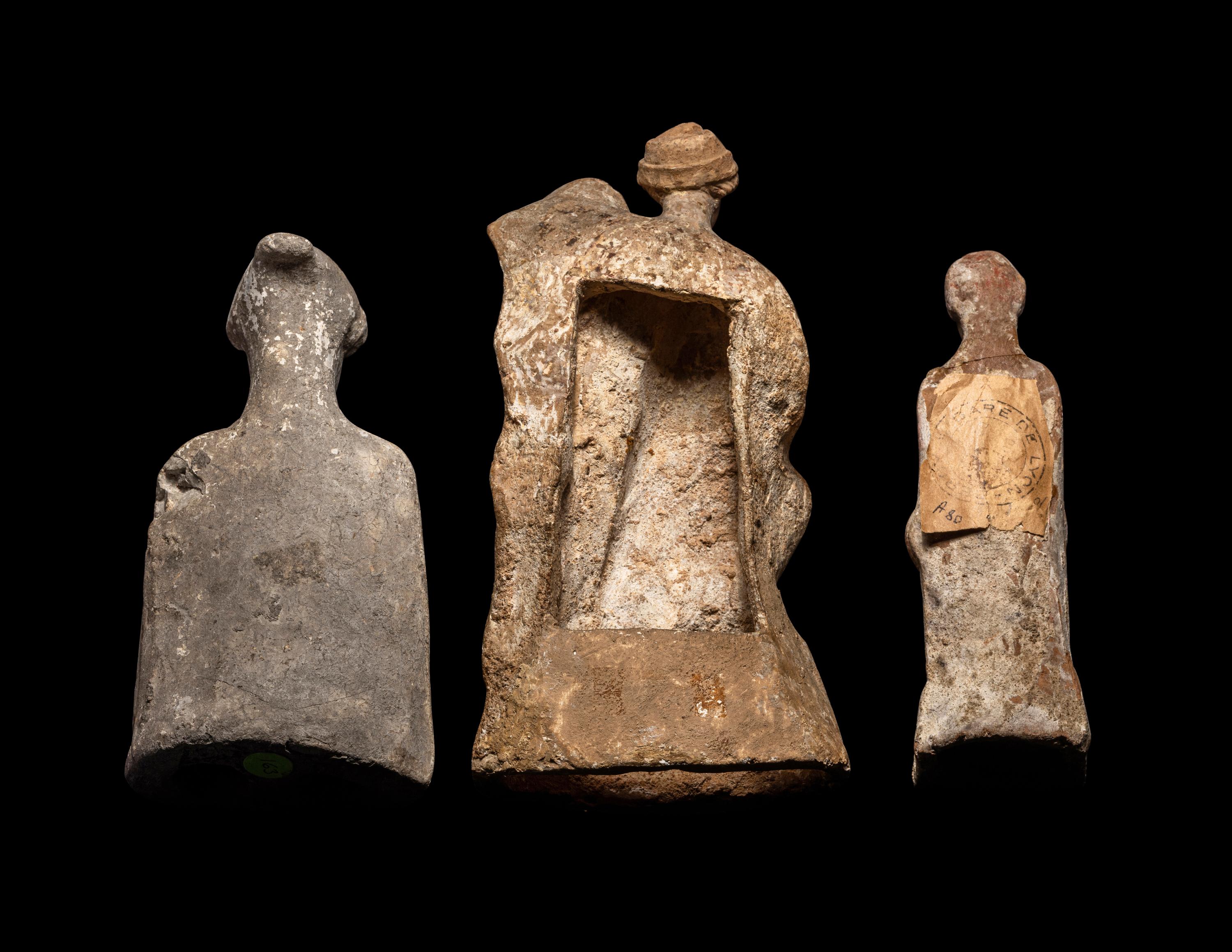 Three Boeotian Terracotta Figures