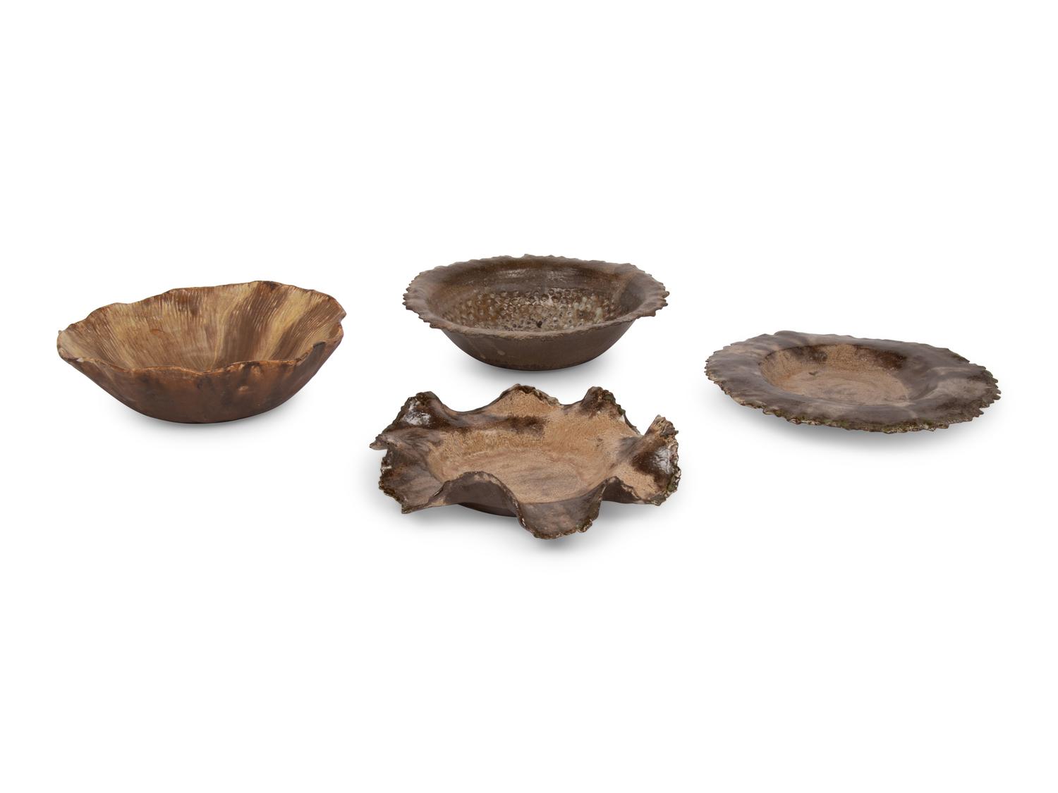 Four Bowls/Vessels, c. 1980