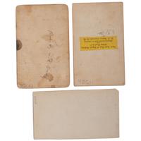[CIVIL WAR]. A group of 3 CDVs featuring outdoor scenes, incl. View from Top of Signal Station, Hilton Head, South Carolina . Concord, NH: H.P. Moore, [1860s].