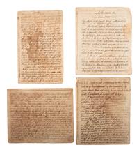 [RELIGION]. Manuscript sermons by the Rev. William Gaston Rosborough (ca 1763-1810).