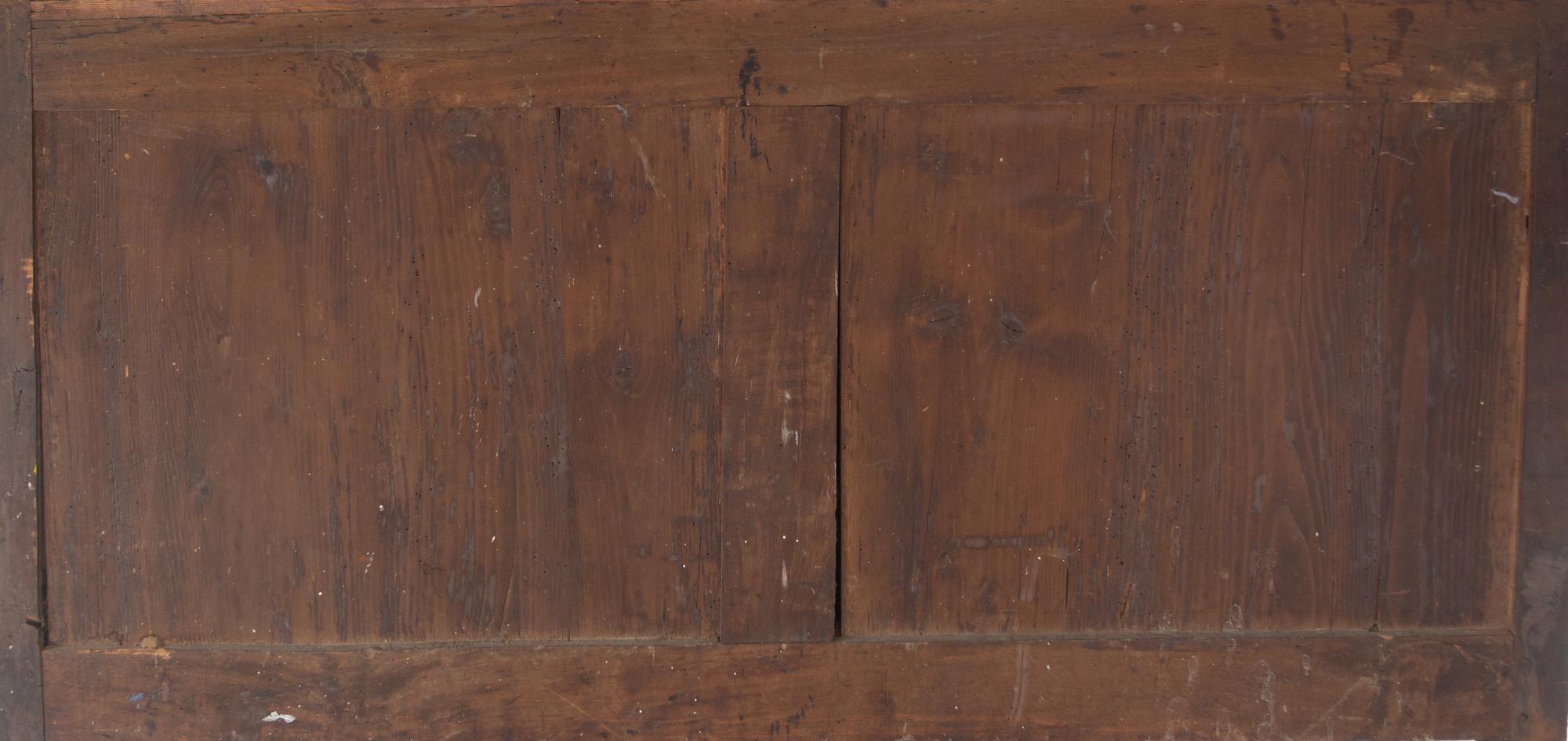 A Louis XVI Marquetry and Fruitwood Marble-Top Commode