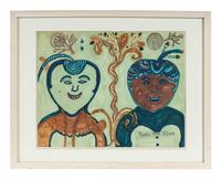 Untitled (Self-Portrait), Standing Lady, and Untitled (Double Portrait) (three works)