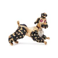 COLLECTION OF YELLOW GOLD ANIMAL BROOCHES