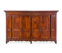 A French Provincial Walnut Bibliothèque
