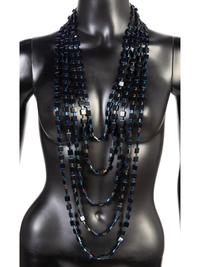 Twelve Assorted Globe Bead Costume Jewelry Necklaces and Four Bracelets