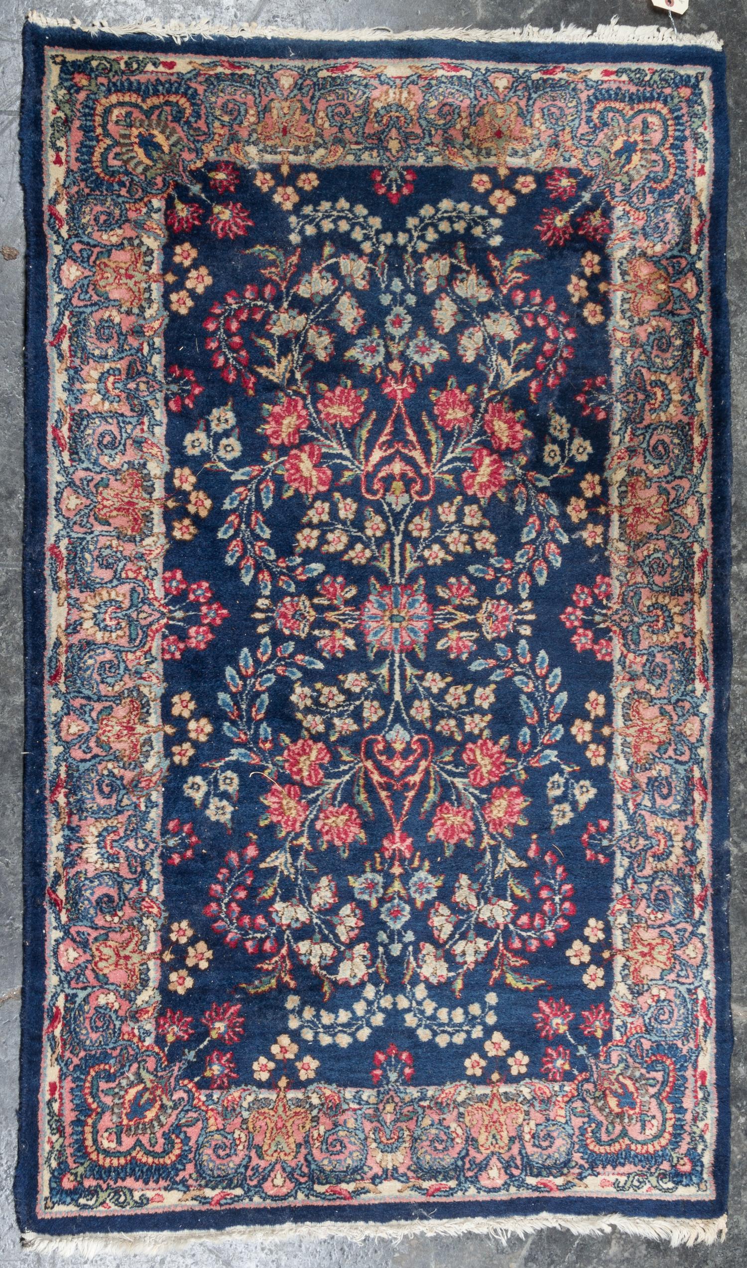 A Persian Wool Rug 4 feet 11 inches x 3 feet 1 inch. — FIRST HALF 20TH CENTURY