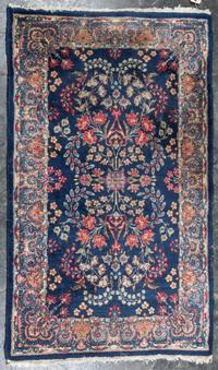 A Persian Wool Rug 4 feet 11 inches x 3 feet 1 inch. — FIRST HALF 20TH CENTURY