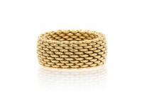 An 18 Karat Yellow Gold Somerset Ring, Tiffany & Co., 9.40 dwts.