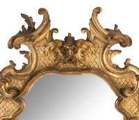 An Italian Rococo Carved Giltwood Mirror