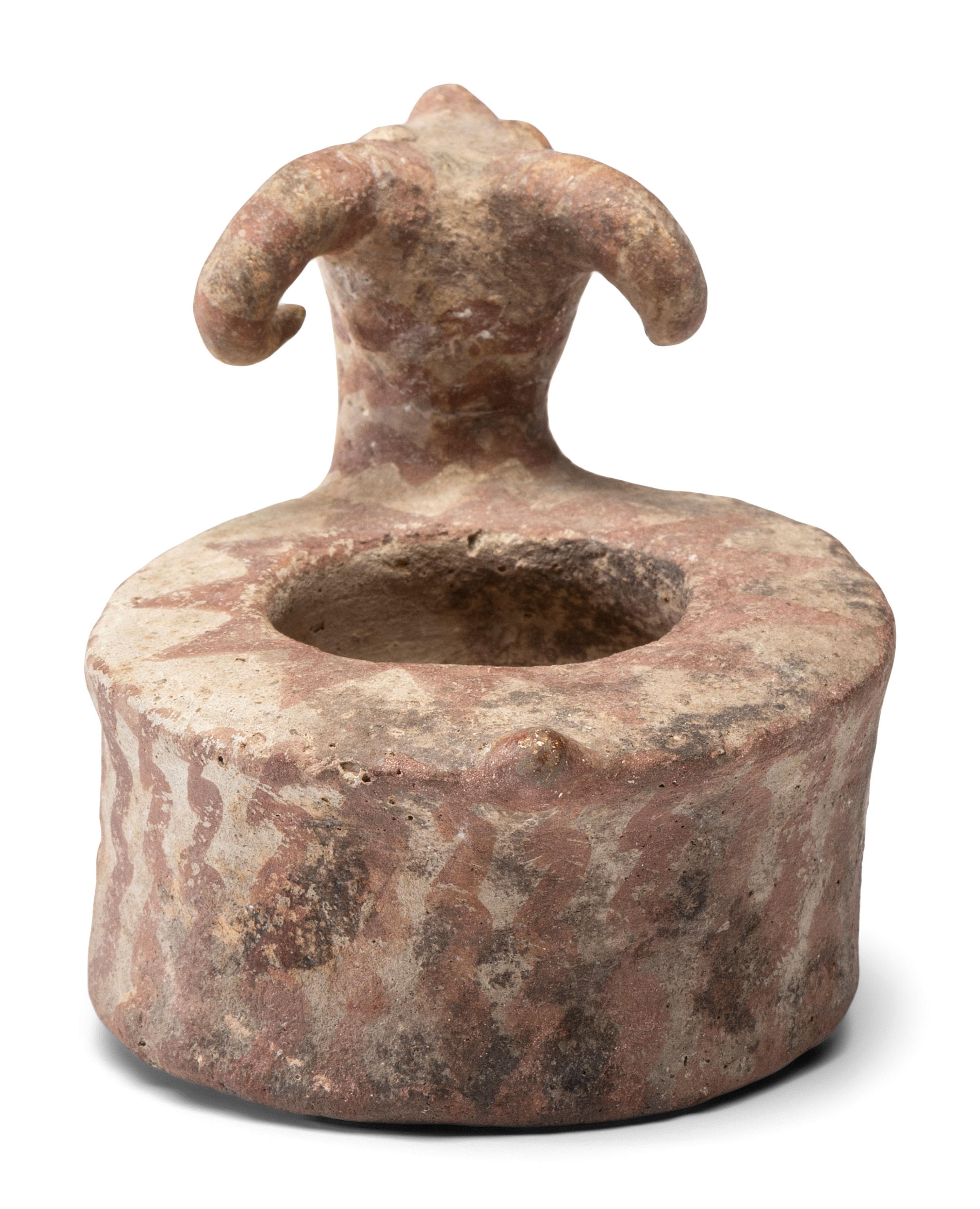 Hohokam Ram Effigy Bowl