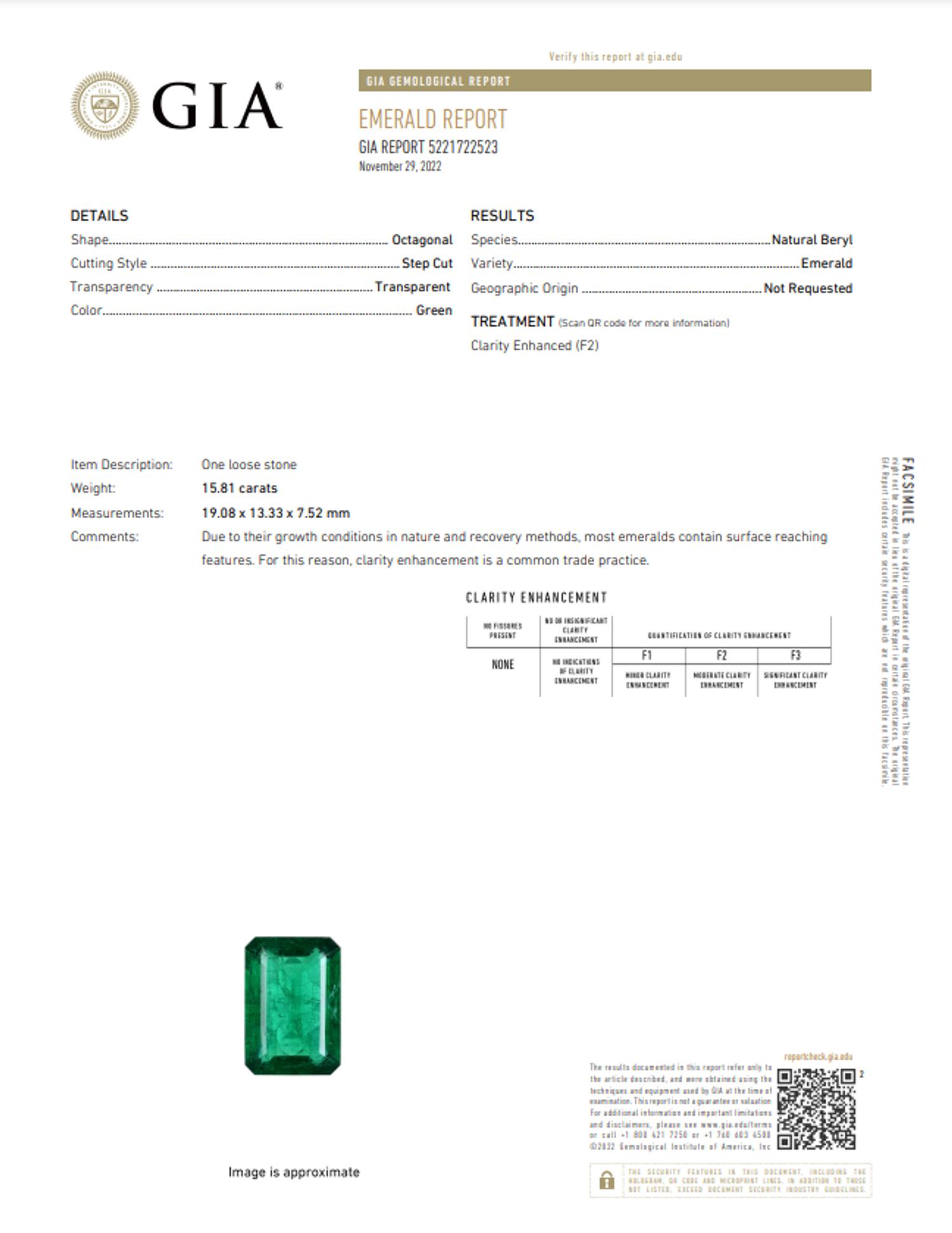 EMERALD AND DIAMOND RING
