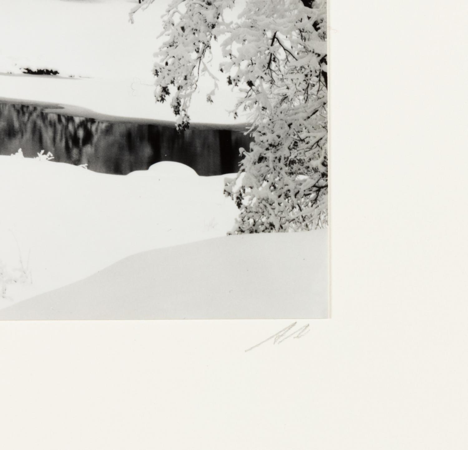 Ansel Adams (1902-1984) El Capitan, Winter, Yosemite National Park, 1948