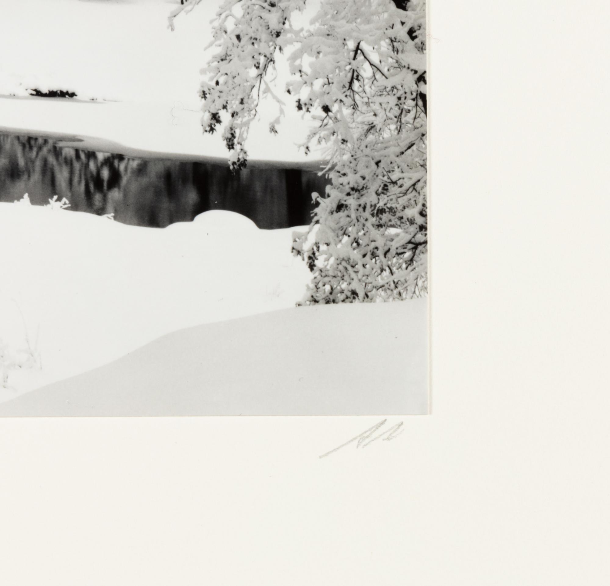 Ansel Adams (1902-1984) El Capitan, Winter, Yosemite National Park, 1948