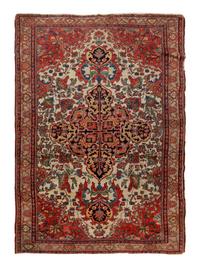 A Feraghan Sarouk Wool Rug