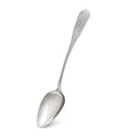 A Federal Coin Silver Coffin-End Teaspoon