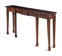 A George III Style Mahogany Console Table