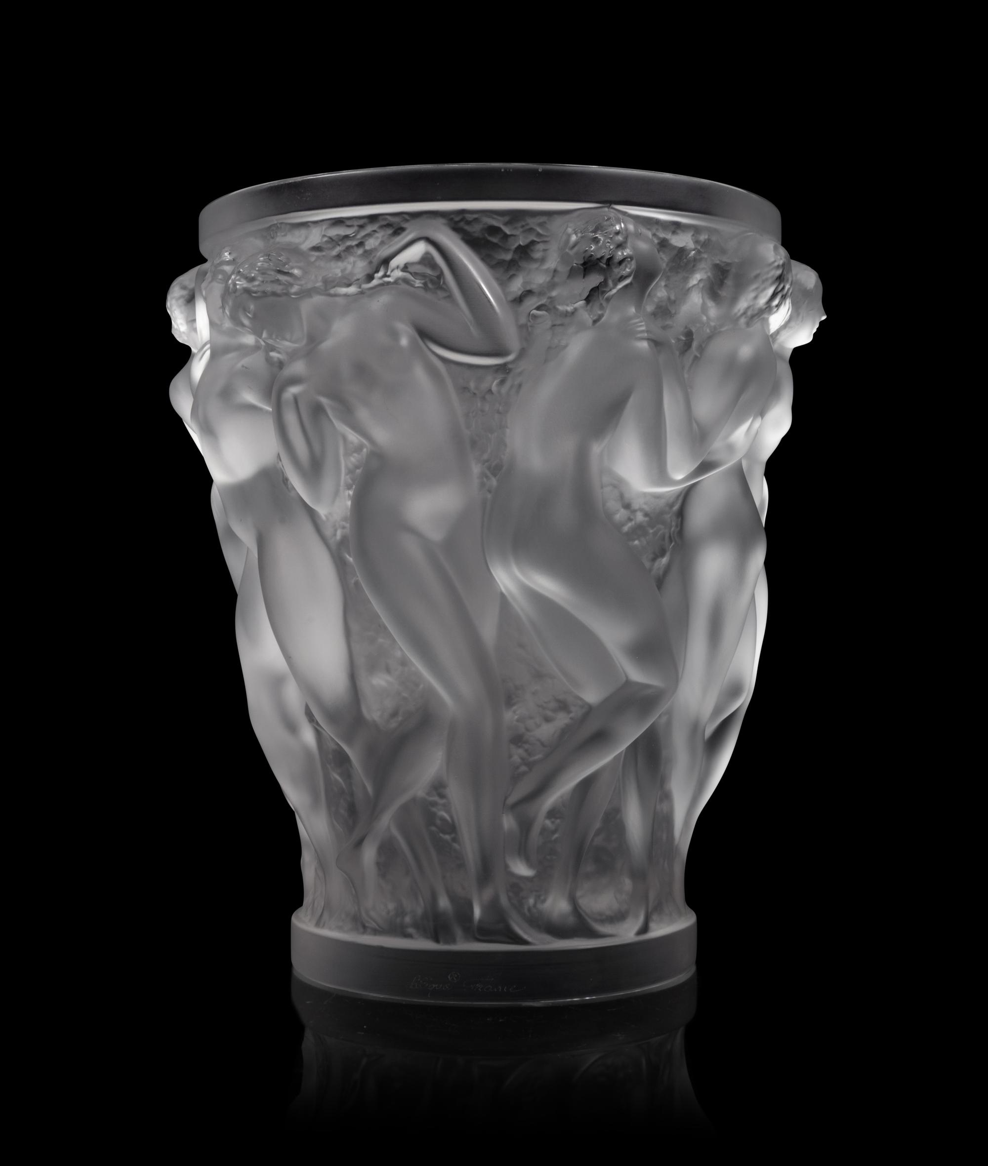 A Lalique Bacchantes Vase