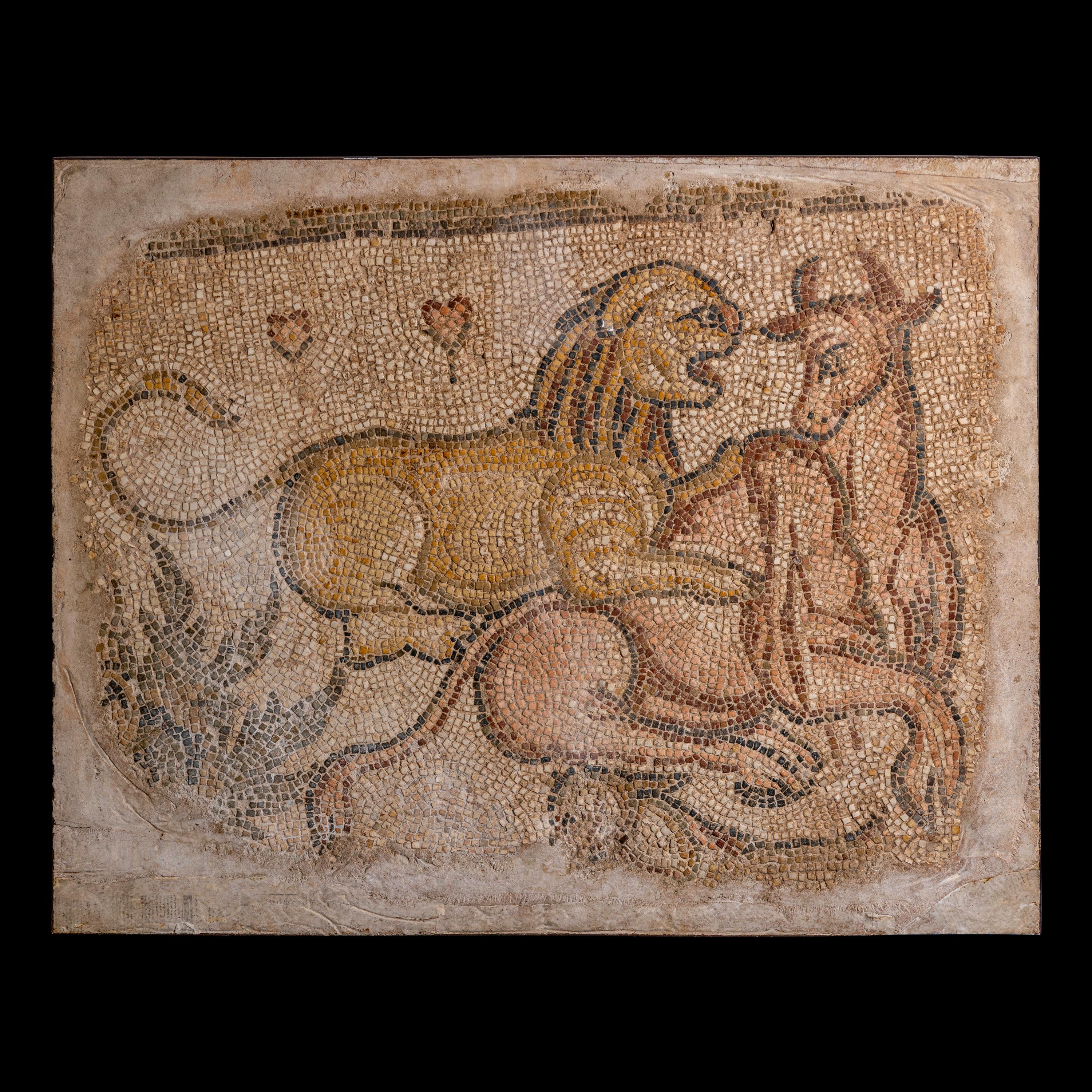 A Late Roman Mosaic Panel with a Hunting Scene