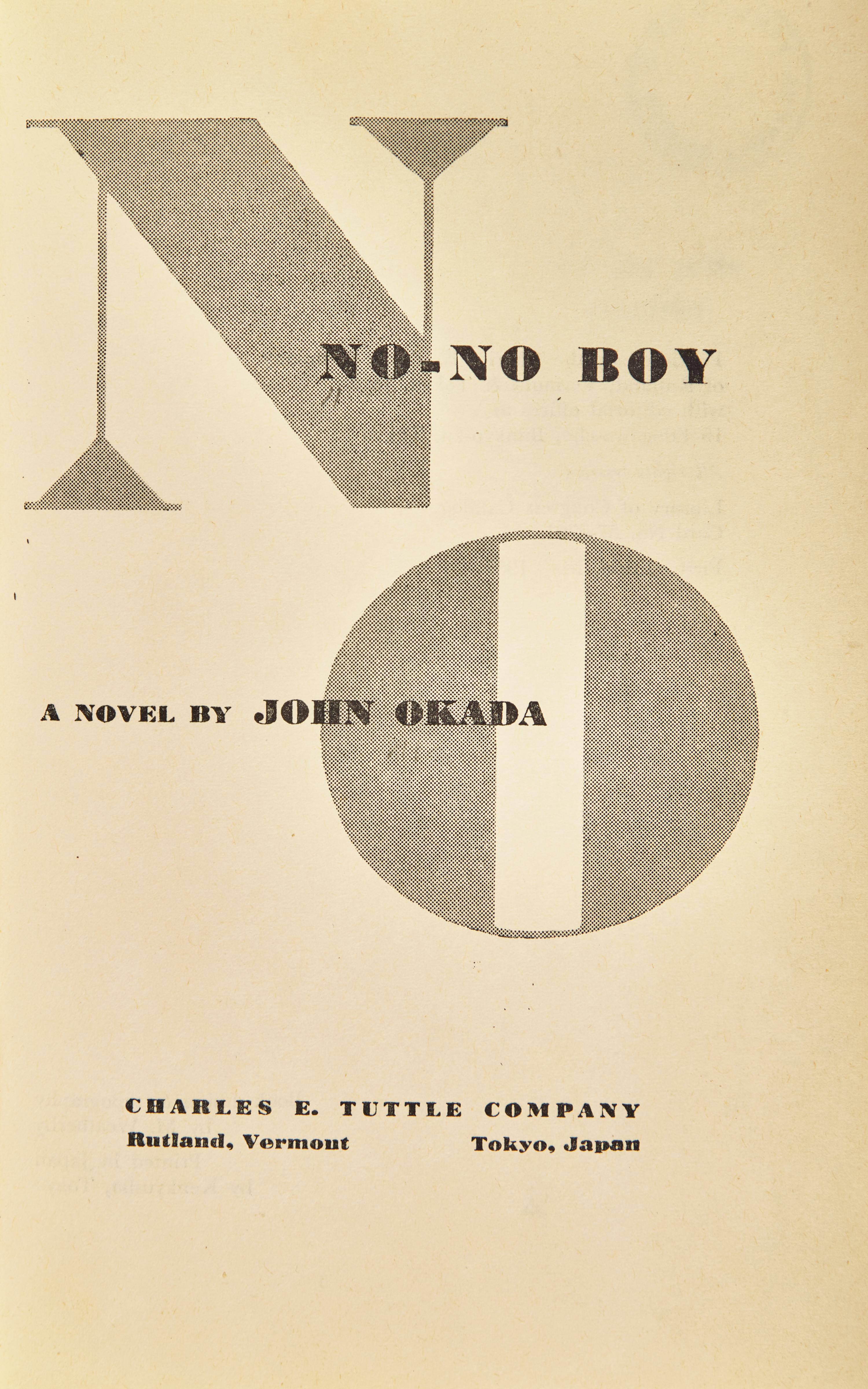 [Literature] Okada, John No-No Boy