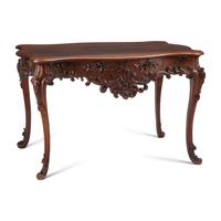 A Portuguese Walnut Center Table
