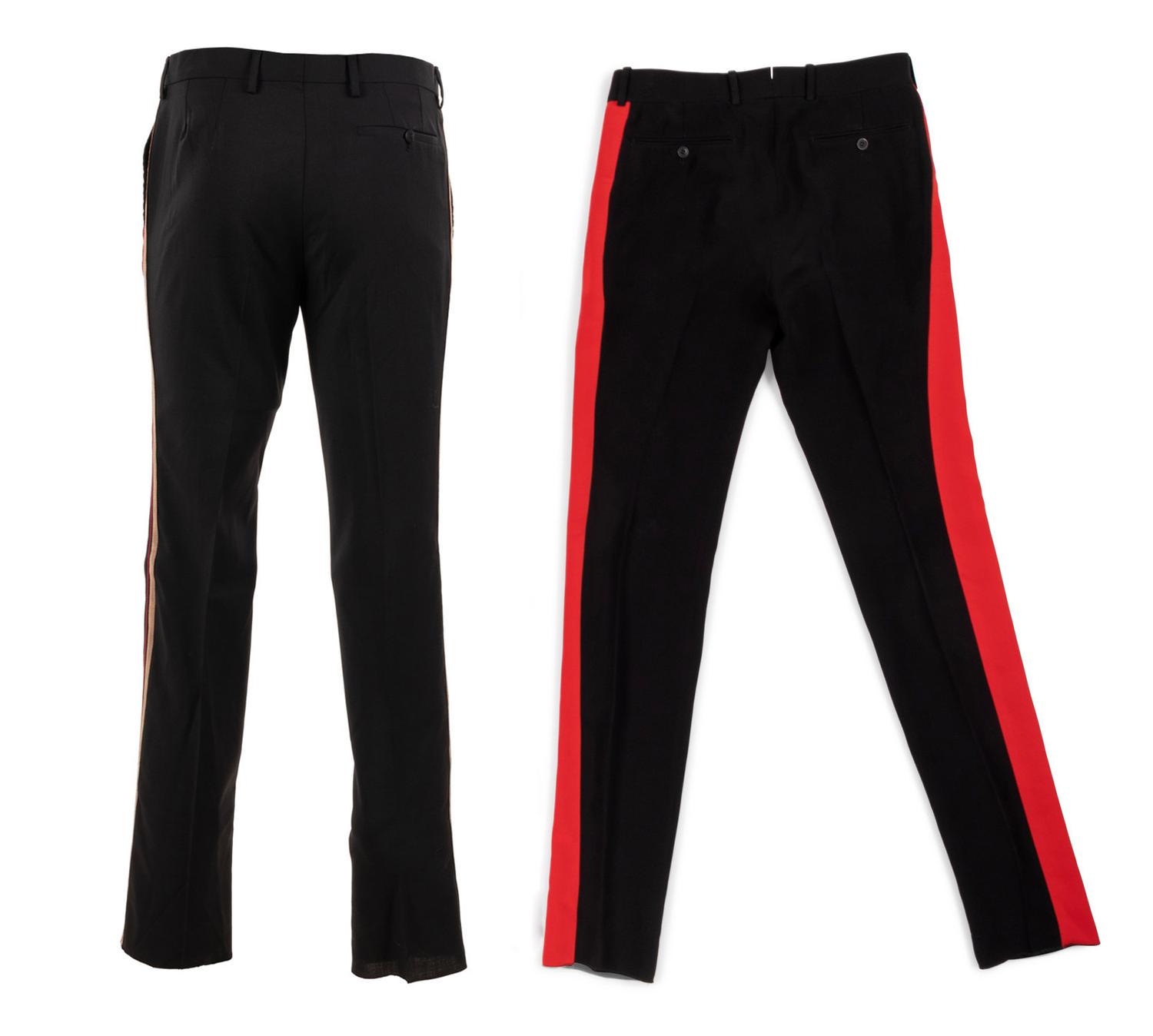 Two Pairs of Men's Designer Pants: One McQueen, One Lanvin , c.2017 — BNY 5, 204
