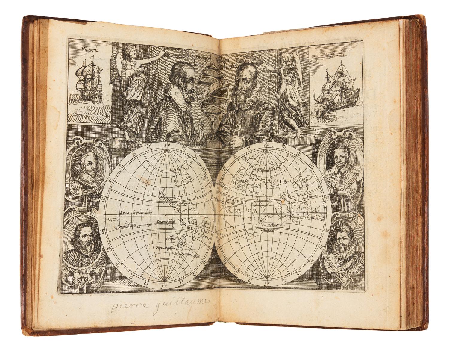 SCHOUTEN, Willem Corneliszoon (ca 1567-1625). Journal ou Description du Merveilleux Voyage de Guillaume Schouten. Amsterdam, 1619.