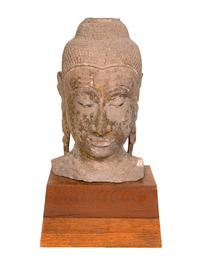 A South East Asian Buddha Head