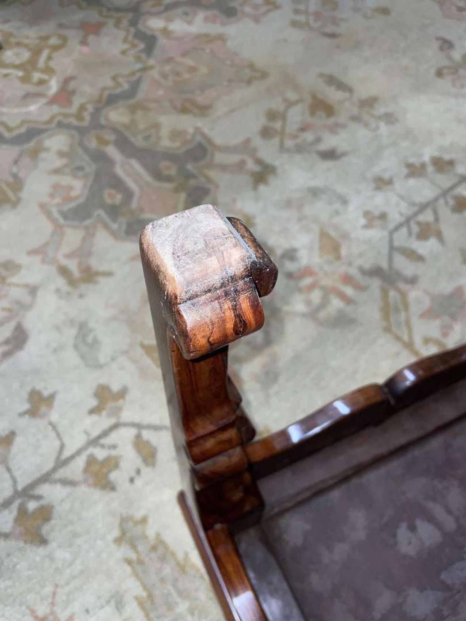 A Chinese Ming dynasty style carved hardwood low table 明式硬木矮方桌