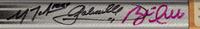 A Group of Chris Chelios Charity Golf Outing Multi Signed Autograph Hockey Sticks