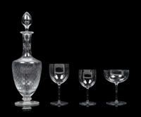 A Baccarat Stemware Service