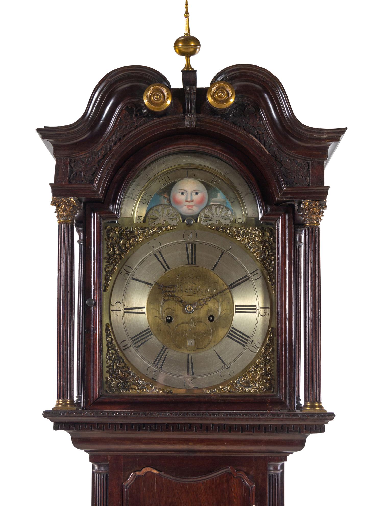 A George III Mahogany Tall Case Clock