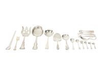 A Group of Miscellaneous American, English, and Continental Silver Flatware — 20TH CENTURY