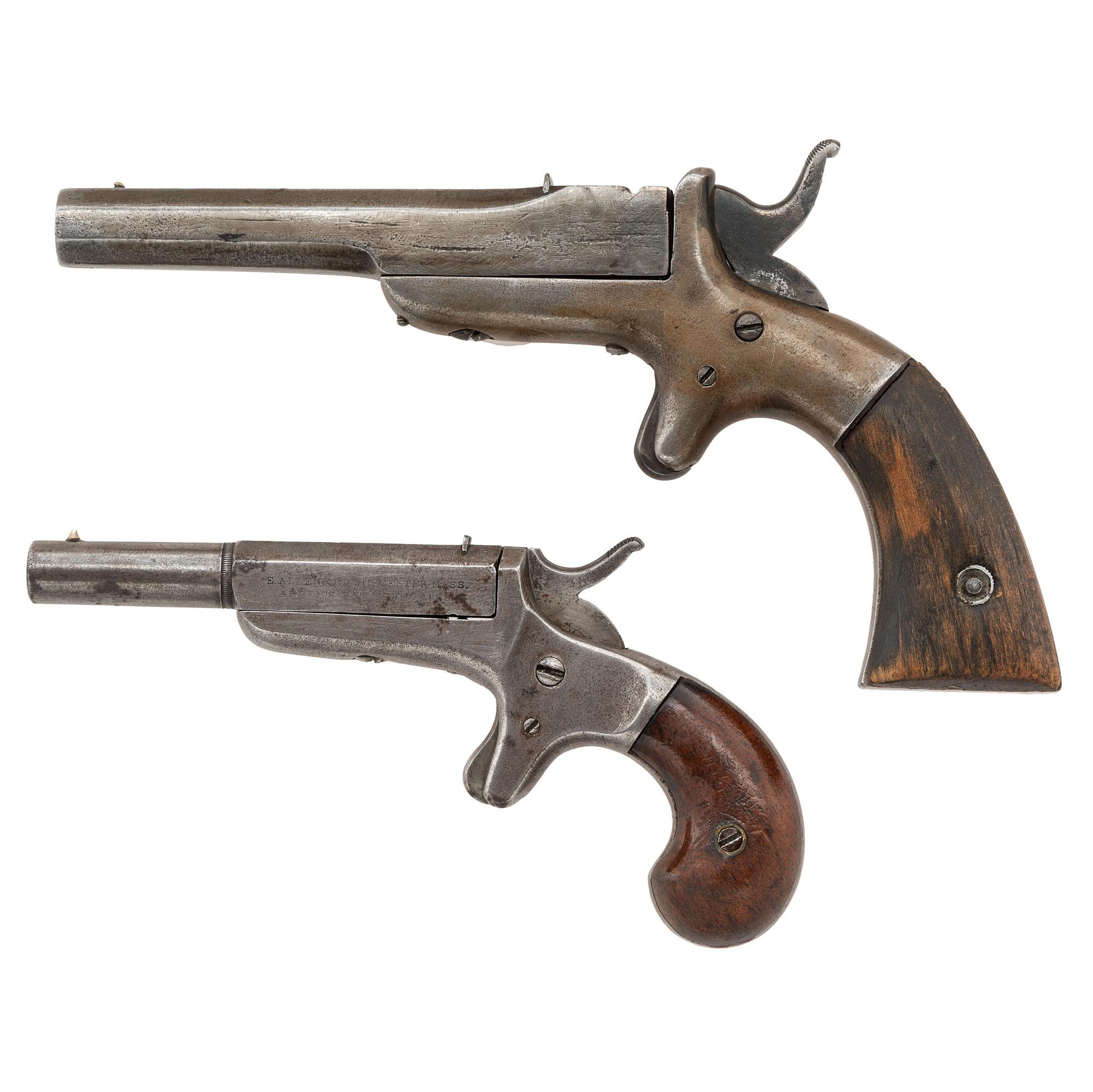 Pair of Ethan Allen Patent Derringers